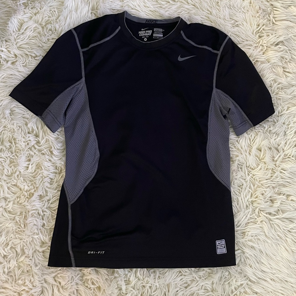 Nike pro combat dri-fit shirt, size medium